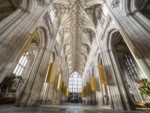 About once a year all the chairs are removed from the nave to give a unique view.