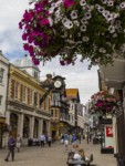 Looking up the High Street