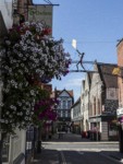 A view from Parchment Street towards the High Street.