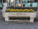 A horse trough to commemorate the fallen horses at the South African war.