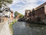 Looking upriver towards the City Mill.