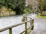 A popular walk from the Mill towards the Weirs.