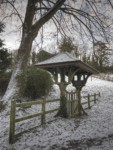 Original gate to St Swithin's Church - Headbourne Worthy